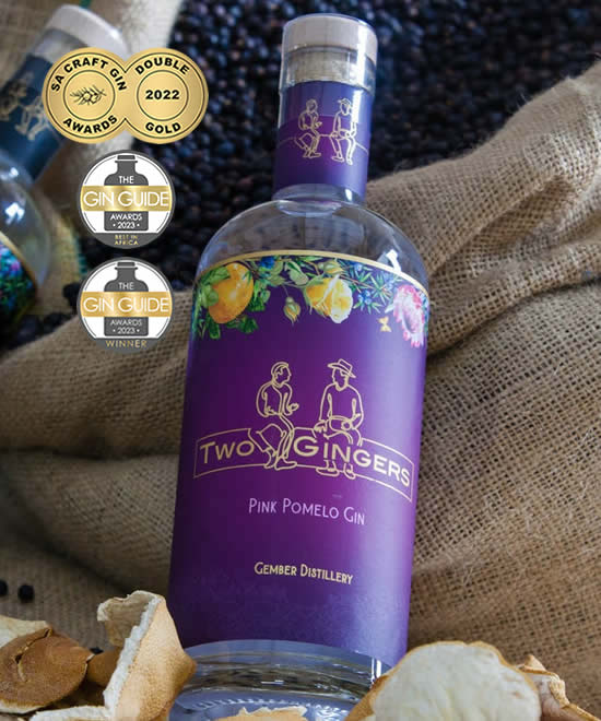 Two Ginger Pink Pomelo Craft Gin